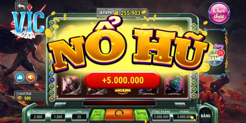 Siêu nổ hũ là game cược chất lượng cho người chơi